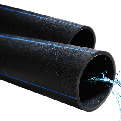 黒いプラスチックHDPEの給水は工学のための20/63/50/32mmを配管する