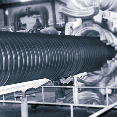 HDPEの排水の管のHDPEを設計することは400 500mm対の壁の管を波形を付けた