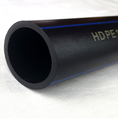 熱い溶解のHDPEの潅漑はDN90 110を140 160 200黒い潅漑の管配管する