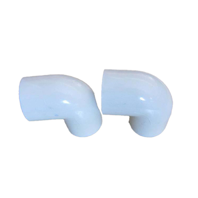 多指定の肘ポリ塩化ビニールの排水の管付属品の白い灰色の青いプラスチック接合箇所