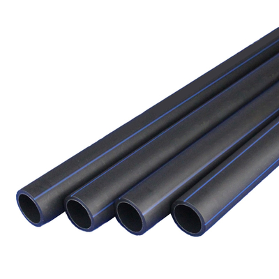 カスタマイズされる8inch Pe100 HDPEの給水の管の厚さのプラスチック管の黒