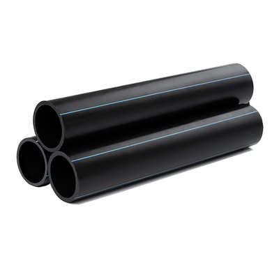給水および排水のための高密度ポリエチレン HDPE の管の黒いプラスチック