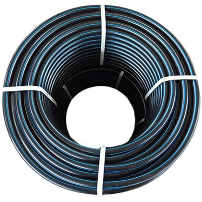 黒い色のHdpeの給水の排水の下水の管の潅漑DN25mmのひびの抵抗