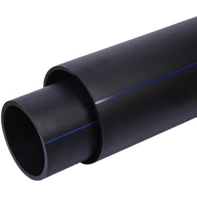 300mmのHDPEの給水の管の黒の下水はまっすぐにPE DN250mmを流出させる