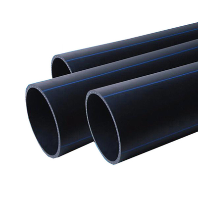 ブラックPE100HDPE水管 SN8 200mm 300mm 400mm 排水システムのために