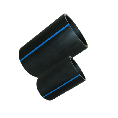 PE100 ブラック/ブルー HDPE 水道管 試料が入手可能