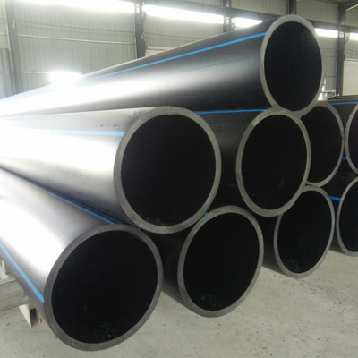 耐久性のあるHDPE用水道 黒/青 (2.3-117.6mm) 地下水道