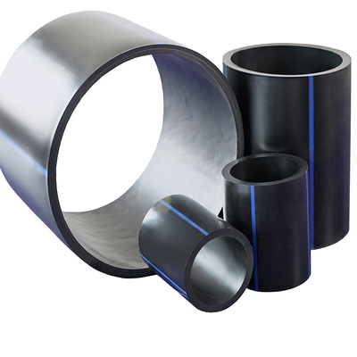 DN16mm-1800mm 黒色HDPE水管 都市工学用 プラスチック水道管 Hdpeコイルパイプ