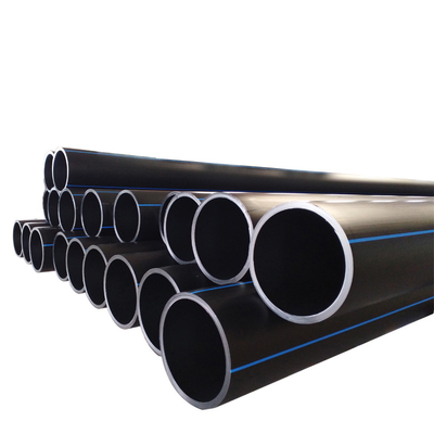 オーダーメイド サイズ HDPE 水道管 PE 長さ 水道配給ネットワークの顧客要件として