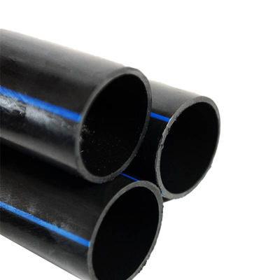 オーダーメイド可能なHDPE水道パイプ 顧客要求に沿った長さ DN16mm-1800mm 2.3mm-117.6mm