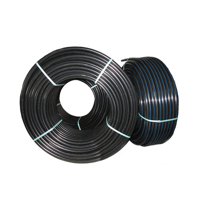PE HDPE 水道パイプ 青いストライプと青いストライプと青いストライプのPE
