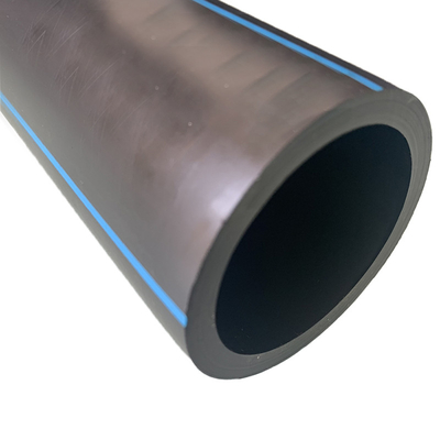 カスタマイズされたサイズ HDPE 水道管 厚さ 2.3mm-117.6mm 青か黒