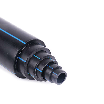 水道及び排水 水道パイプ 厚さ 2.3mm-117.6mm PE HDPE 原材料から成る