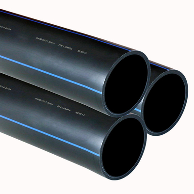 PN6-PN16 工業用HDPE用水道パイプ 圧力評価 溝のないまたは開いた溝の設置方法
