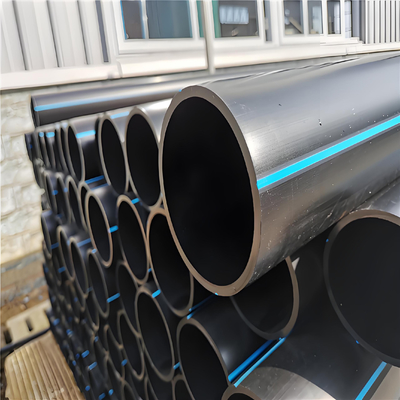 地下ケーブル保護用9m長PEパイプ 高密度ポリエチレン（HDPE）製